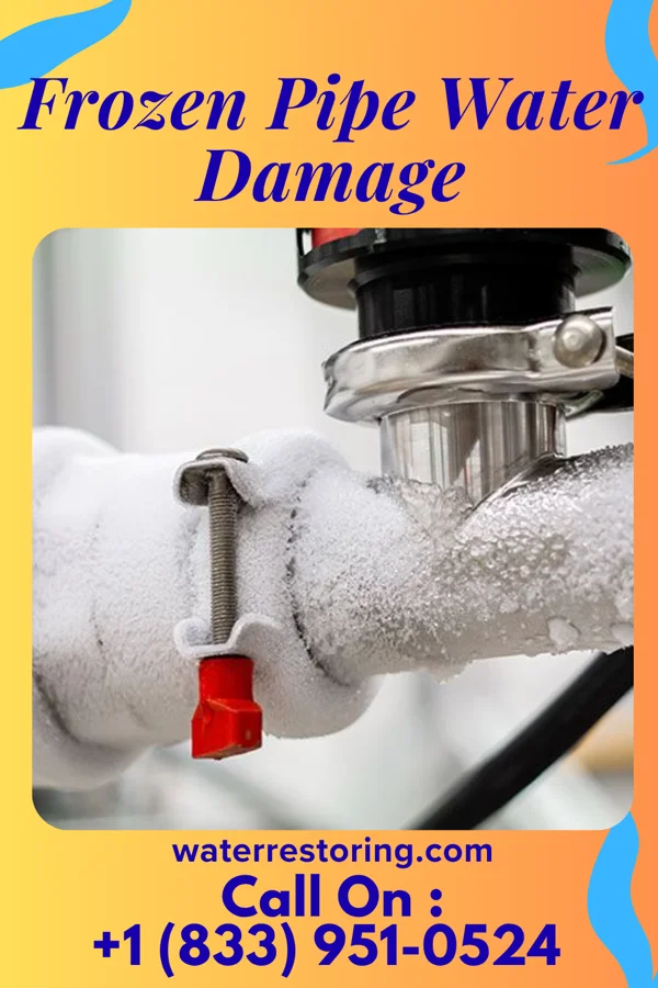 Frozen Pipe Water Damage in Cross Keys, PA